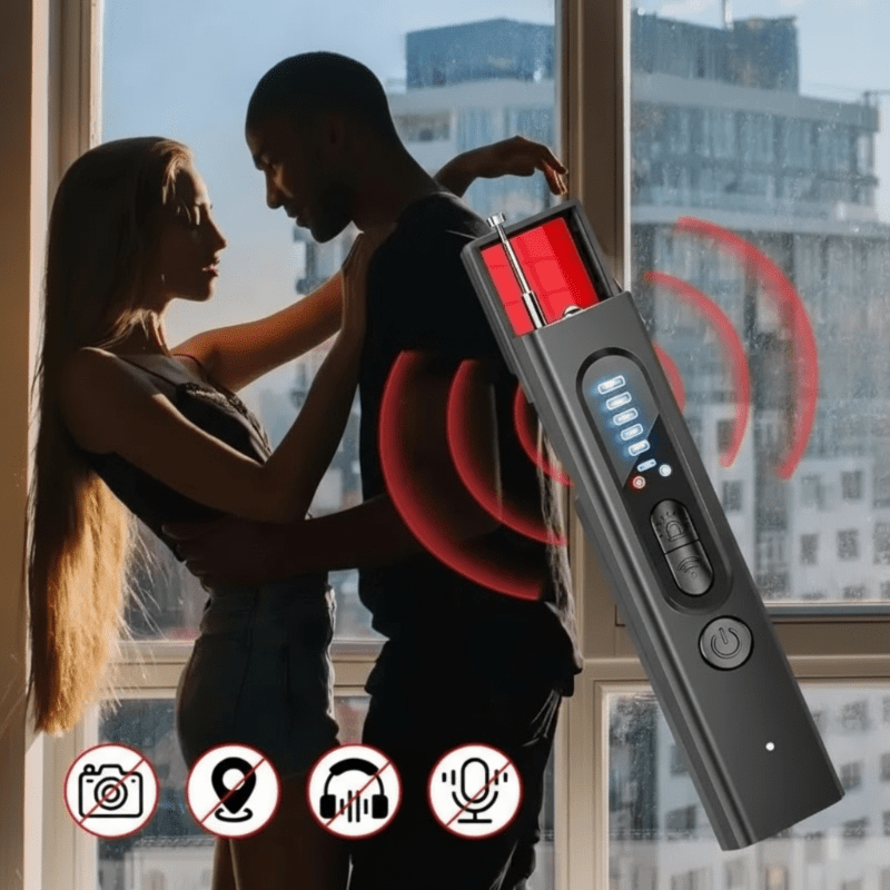 BowLift | 4-in-1 Anti-Surveillance Detector with Long Battery Life & Adjustable Sensitivity