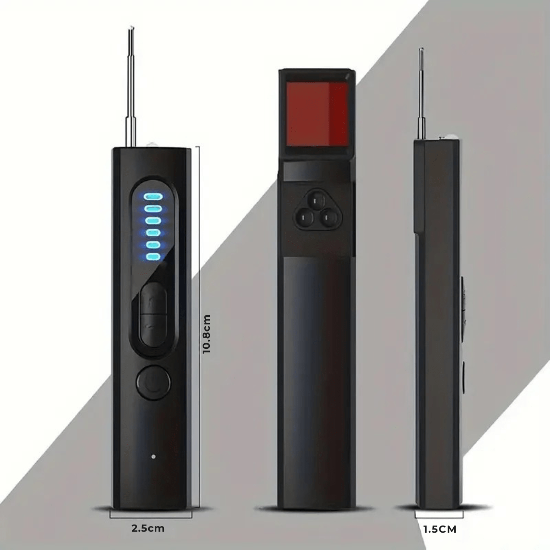 BowLift | 4-in-1 Anti-Surveillance Detector with Long Battery Life & Adjustable Sensitivity