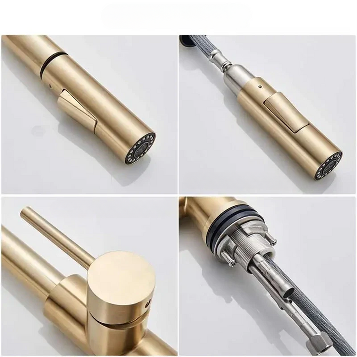 FlowMaster – Luxury Kitchen Faucet with 360° Rotation Function Bowlift