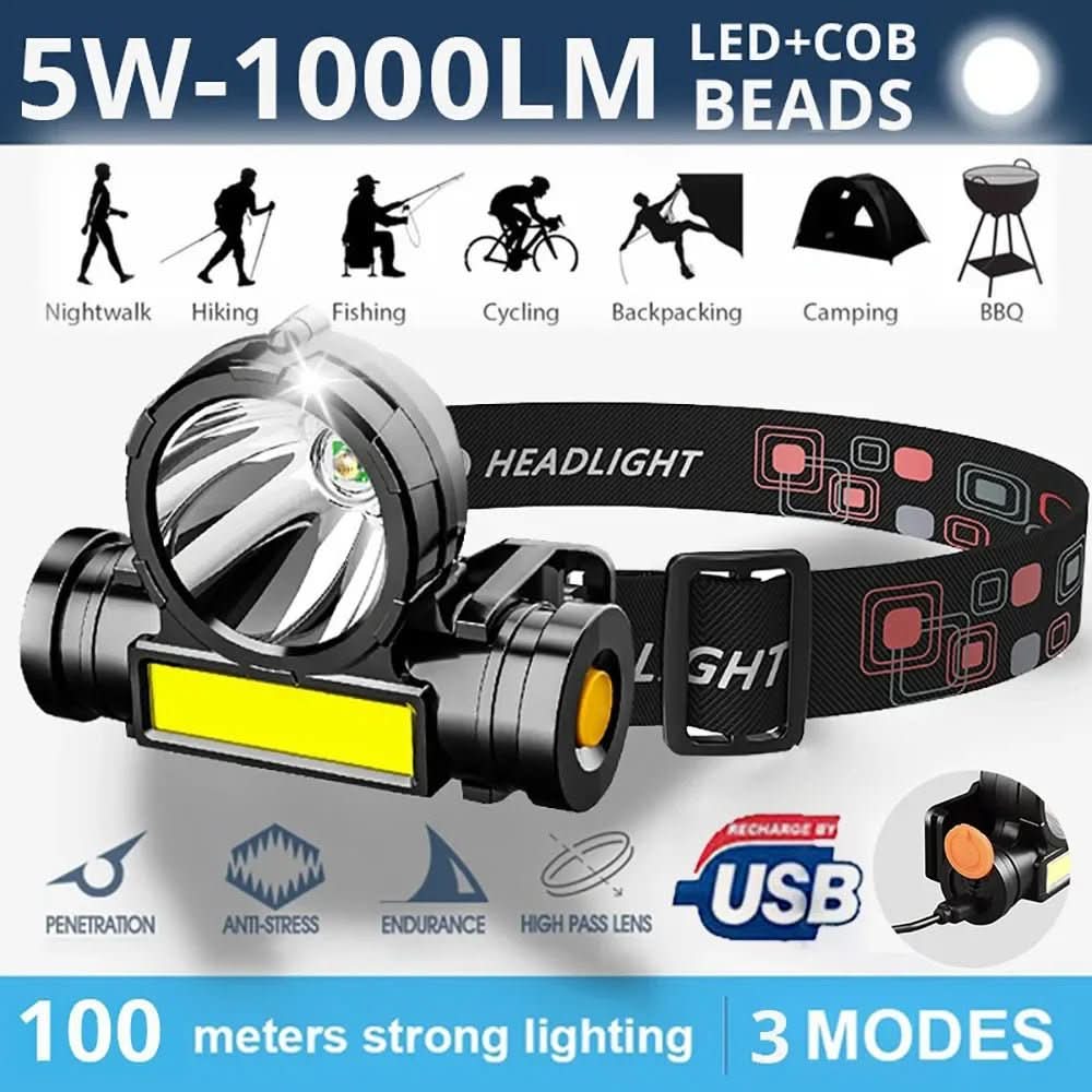 BowLift | Versatile Headlamp for Camping & Hiking