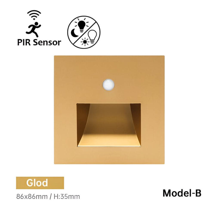 BowLift | Indoor LED Step Light with Motion Detection & Stylish Colors