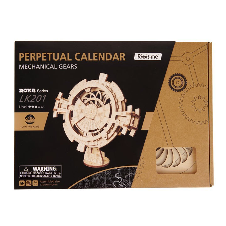 Eternal Calendar Wooden Puzzle Bowlift