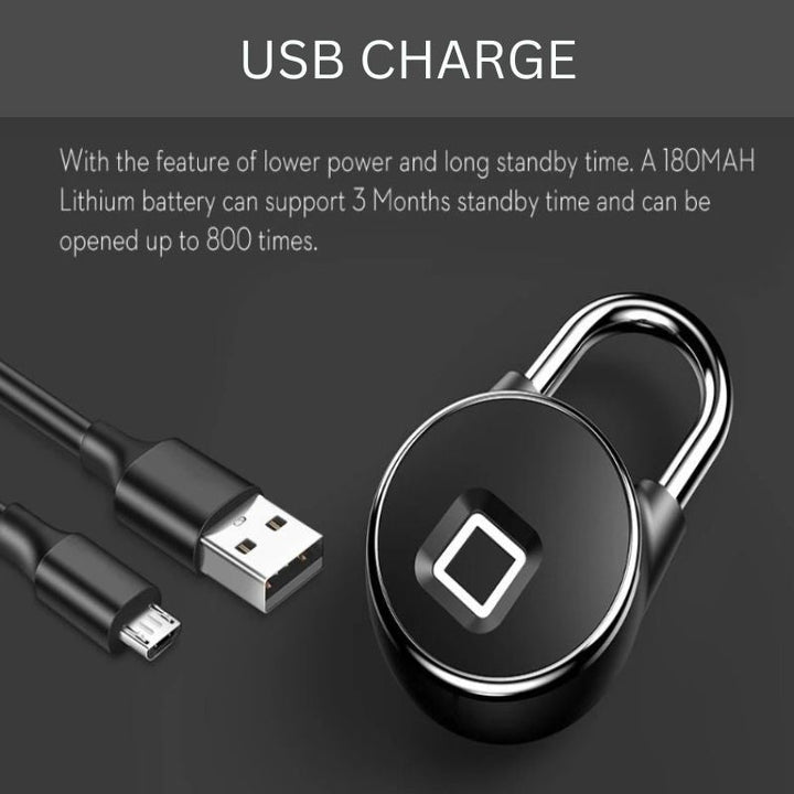 BowLift | Smart Fingerprint Padlock with Bluetooth Access