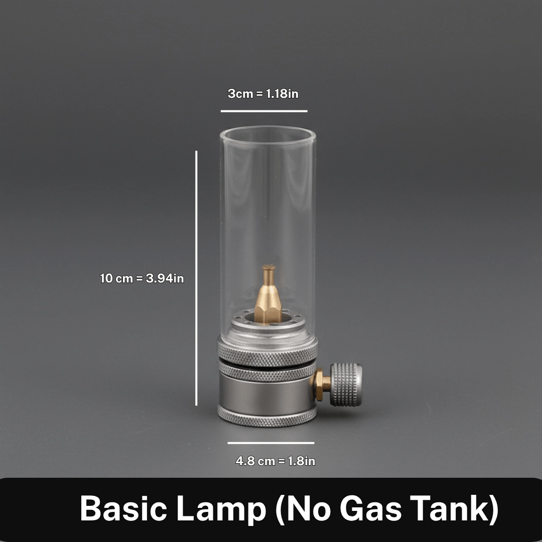 BowLift | Portable butane lamp for bright & adjustable light