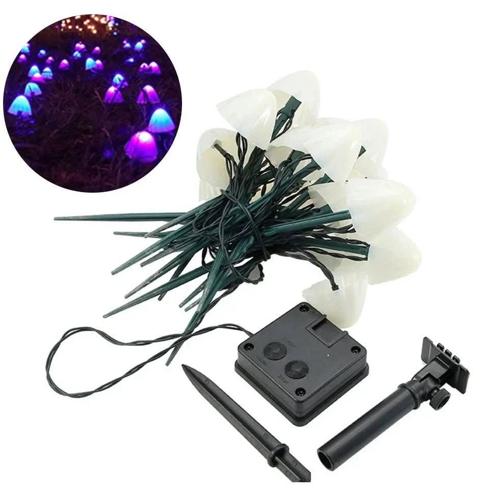 BowLift | Solar-powered LED mushroom lights for a magical garden atmosphere
