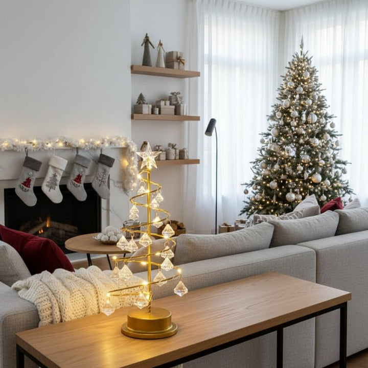 BowLift | Elegant LED Christmas Tree with Warm Light for Festive Atmosphere
