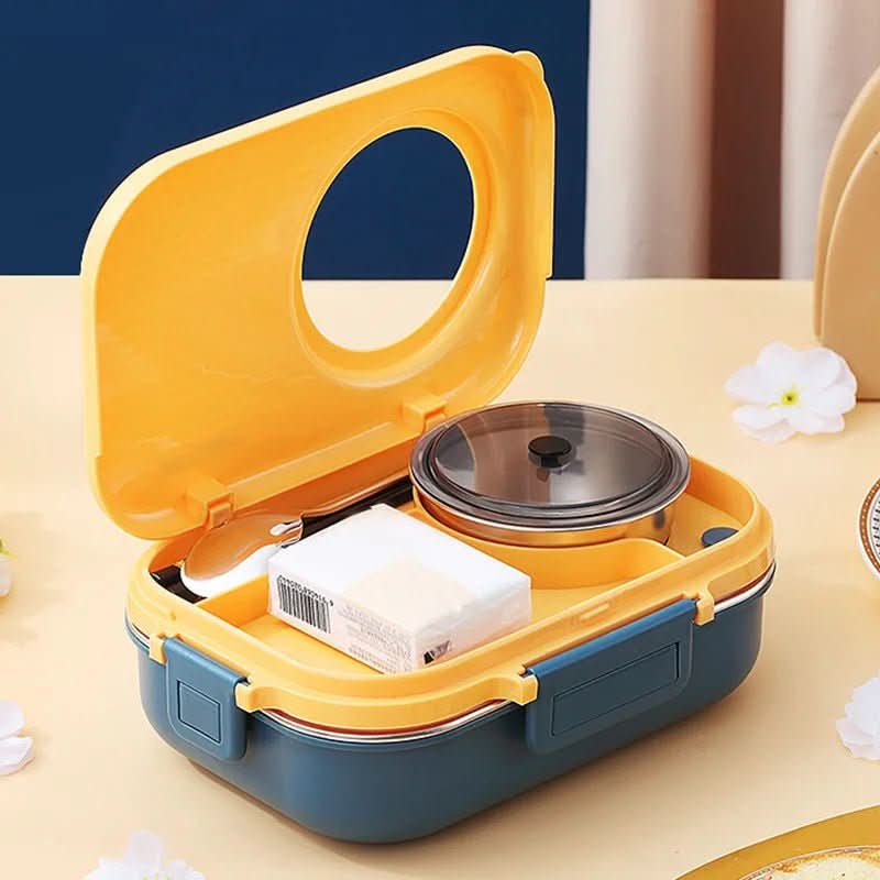 BowLift | Stainless Steel Lunch Box with Insulation for Fresh & Organized Meals