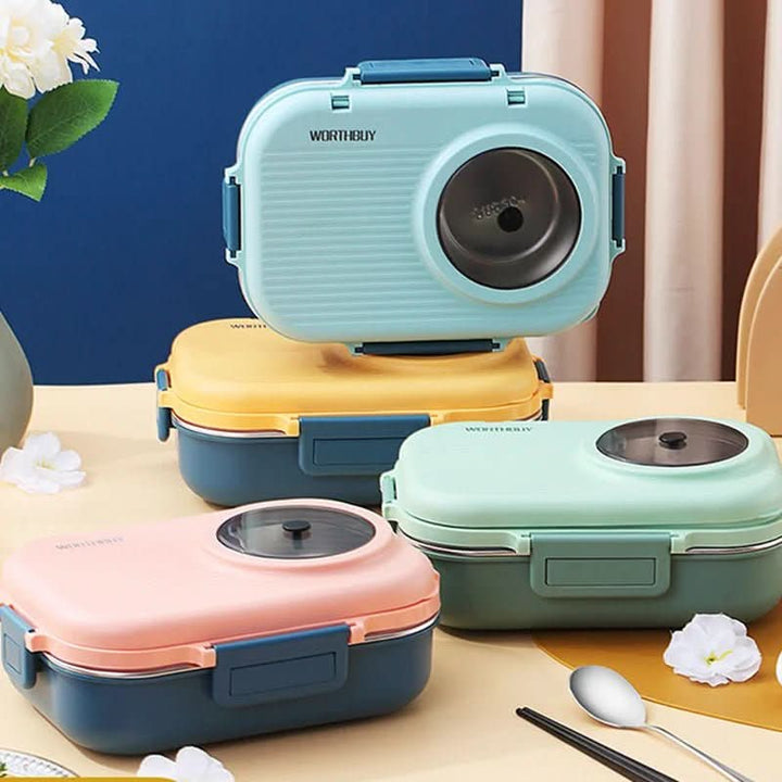 BowLift | Stainless Steel Lunch Box with Insulation for Fresh & Organized Meals