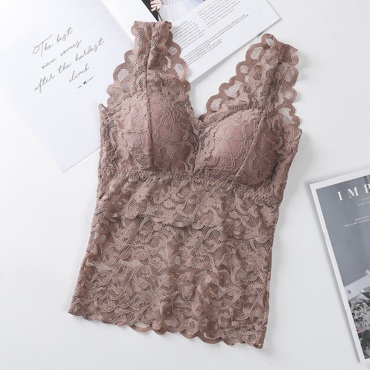 BowLift | Lace Vest With Breast Pads