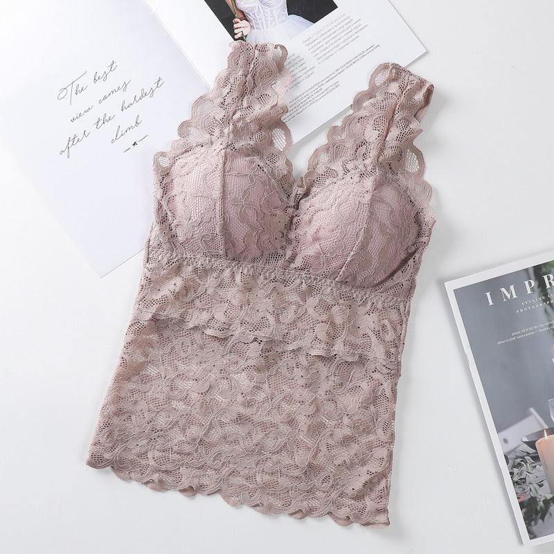 BowLift | Lace Vest With Breast Pads