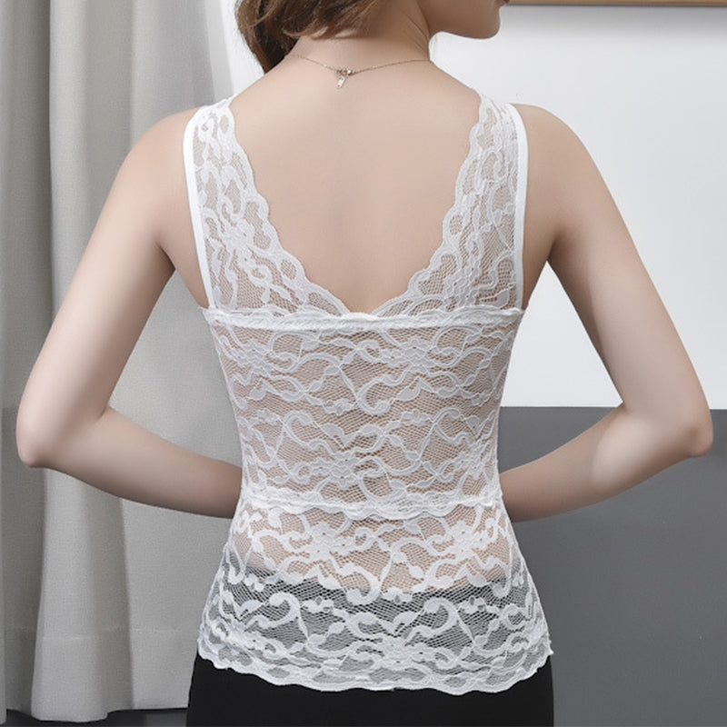 BowLift | Lace Vest With Breast Pads