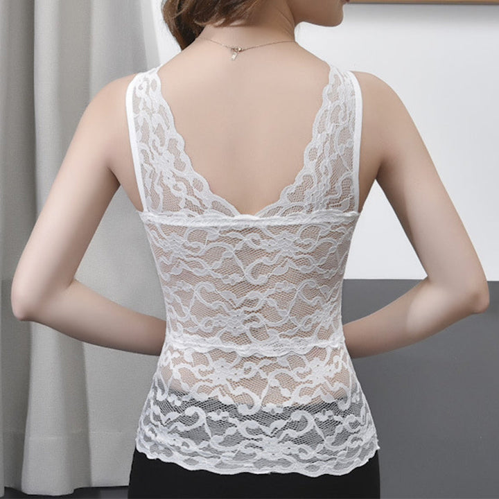 BowLift | Lace Vest With Breast Pads