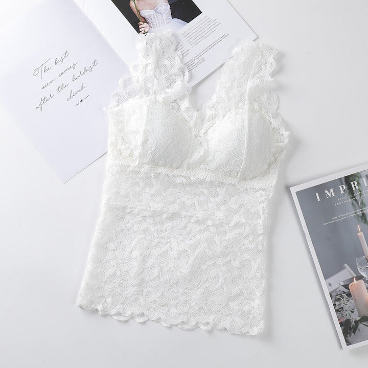 BowLift | Lace Vest With Breast Pads