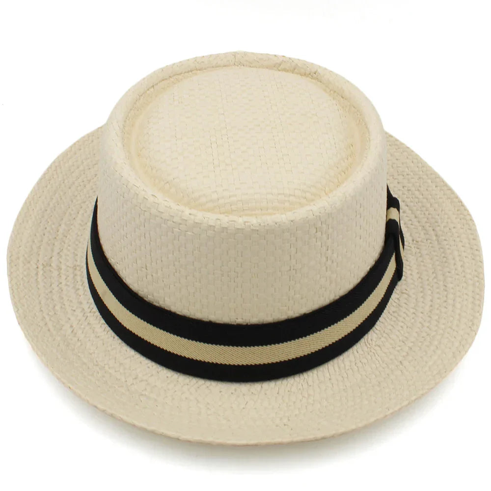 Straw Pork Pie Hats Summer Sunhat Boater hat | Bowlift
