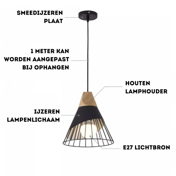 Trendy Scandinavian Industrial Pendant Lamp - UbranBeam | Bowlift
