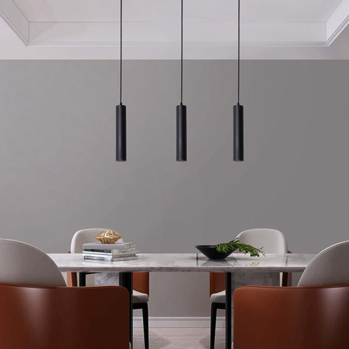 BowLift | Modern Cylindrical Pendant Lamp - Elegant and Sustainable