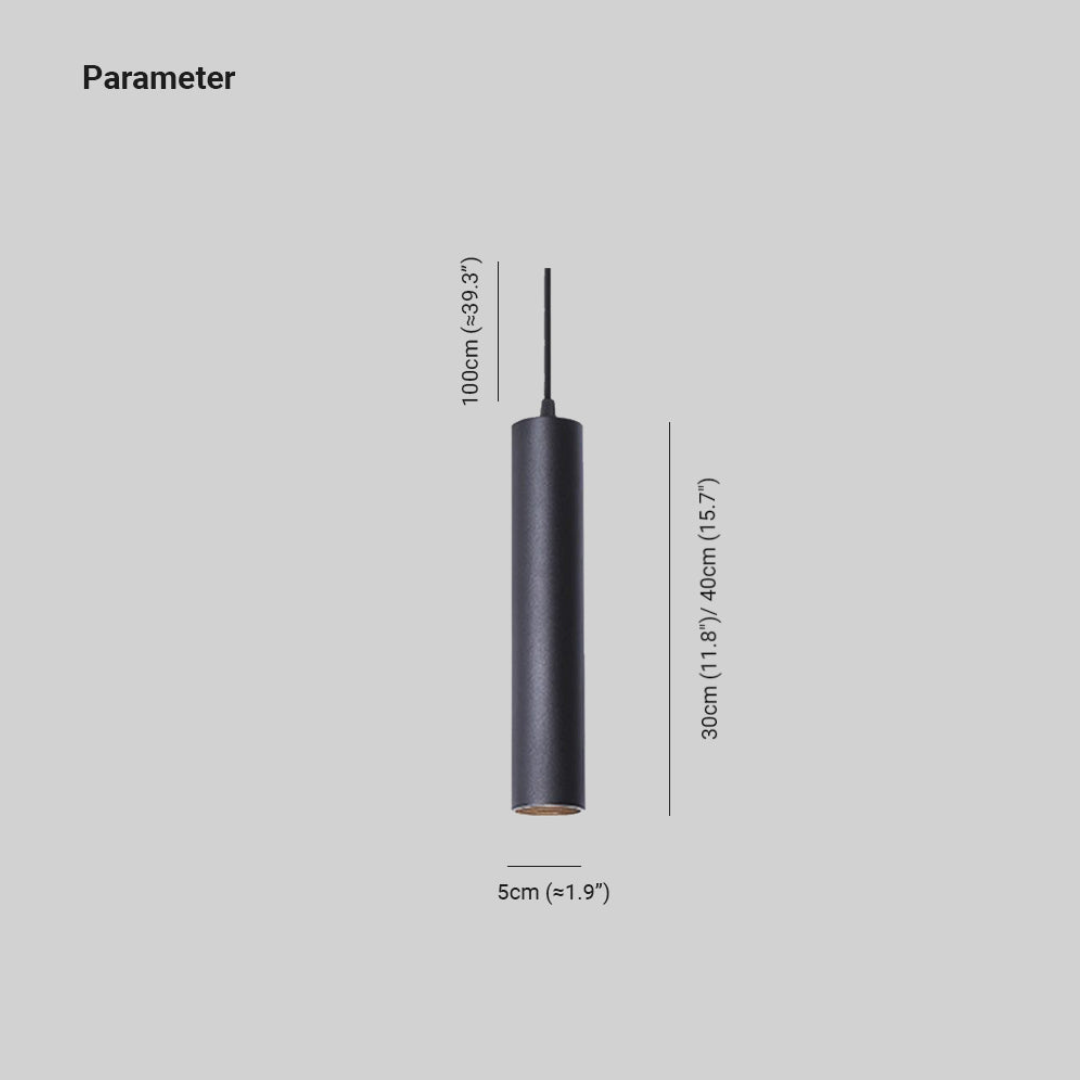 BowLift | Modern Cylindrical Pendant Lamp - Elegant and Sustainable