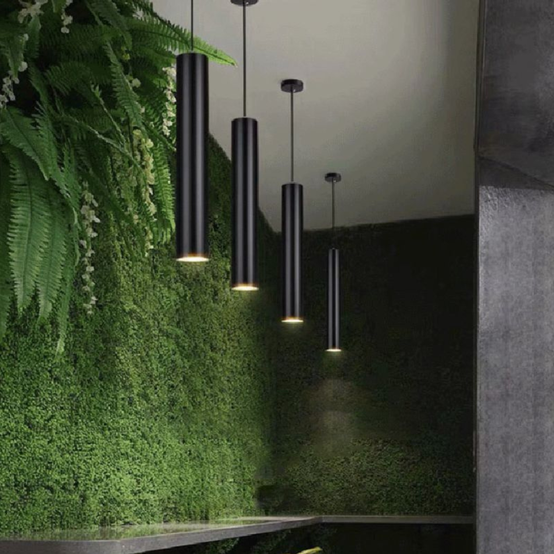 BowLift | Modern Cylindrical Pendant Lamp - Elegant and Sustainable