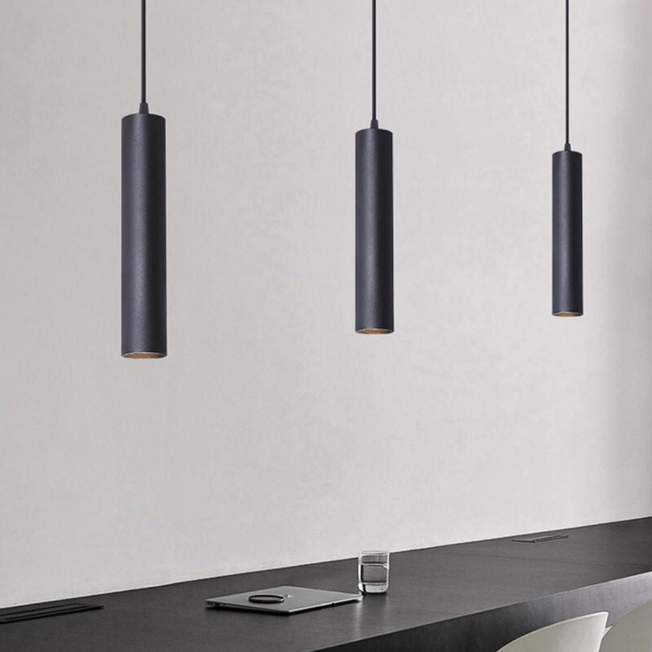 BowLift | Modern Cylindrical Pendant Lamp - Elegant and Sustainable