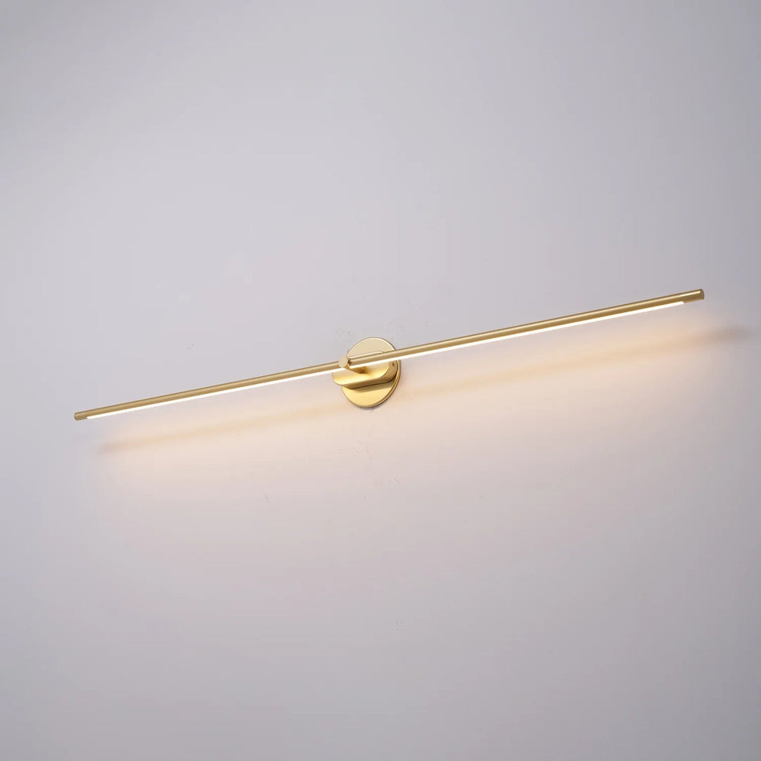 BowLift | LED Bathroom Mirror Wall Lamp – Minimalist Wall Sconce with Warm Light, Aluminum 70/100/130 cm