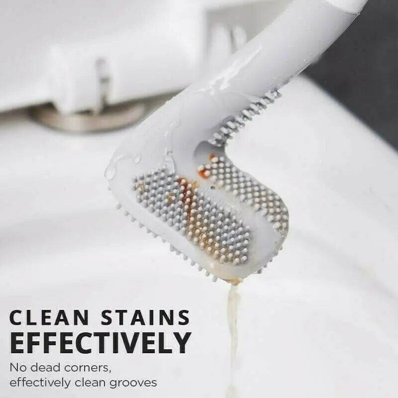 BowLift | Long Toilet Brush – Corner Cleaning Without Residue