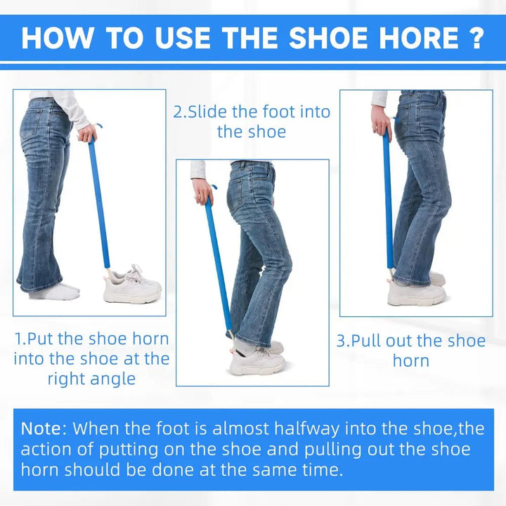 BowLift | Longer Dressing Aid Shoe Horn – Comfort without Bending