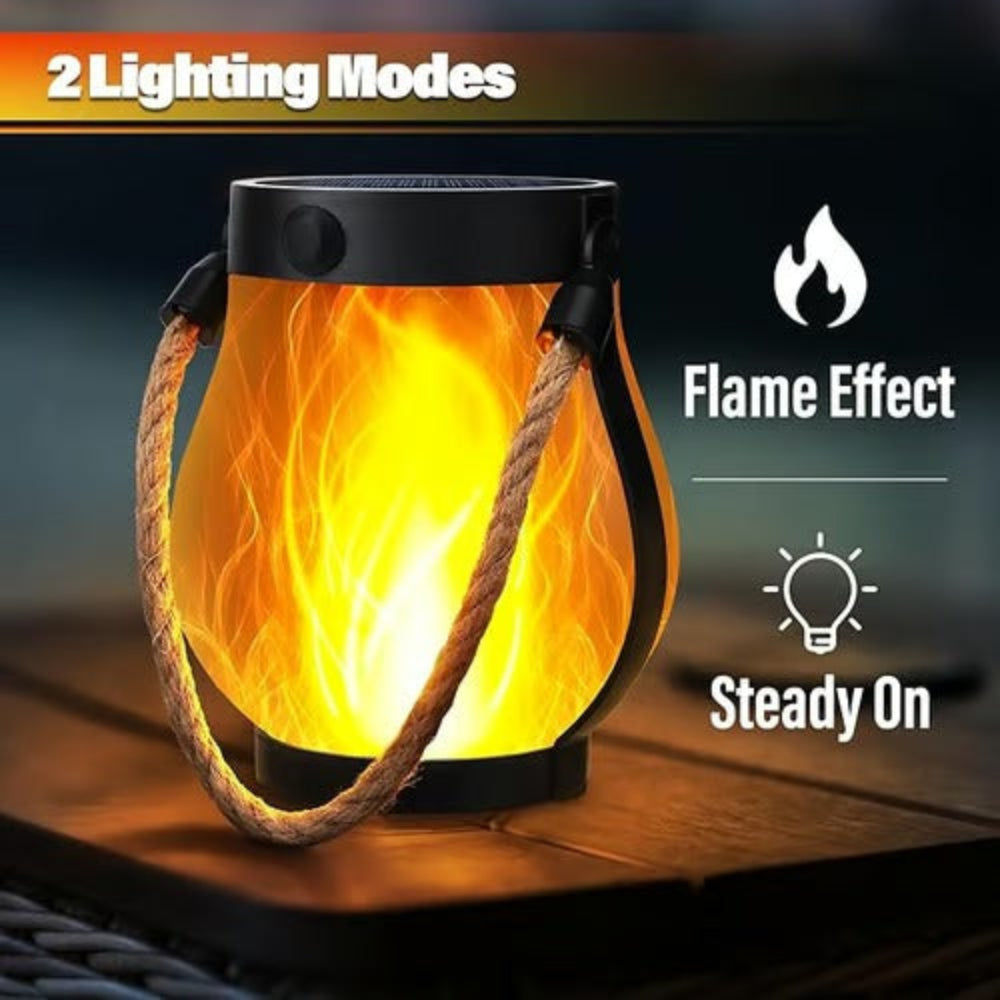 BowLift | Centerpieces Solar Light Waterproof Lantern Flickering Garden Lamp