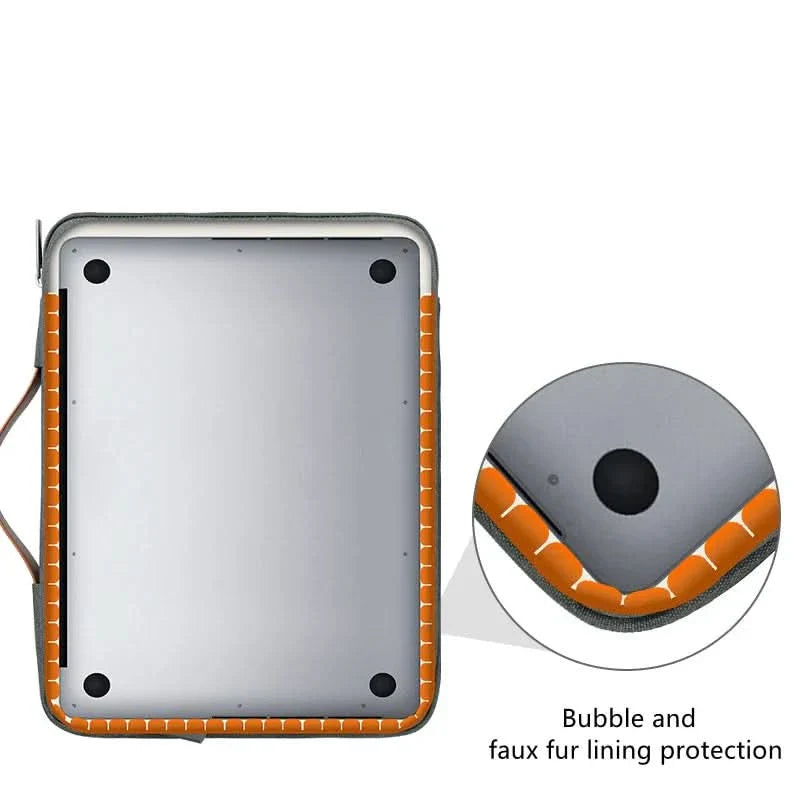 BowLift | Shockproof Nylon Laptop Sleeve with Pockets