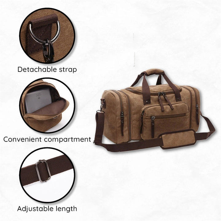 BowLift | Large Capacity Canvas Travel Bag