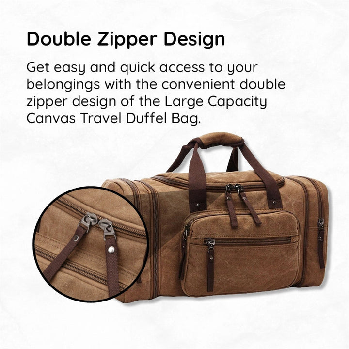 BowLift | Large Capacity Canvas Travel Bag