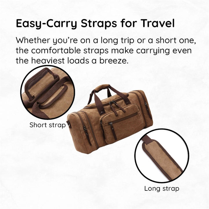 BowLift | Large Capacity Canvas Travel Bag