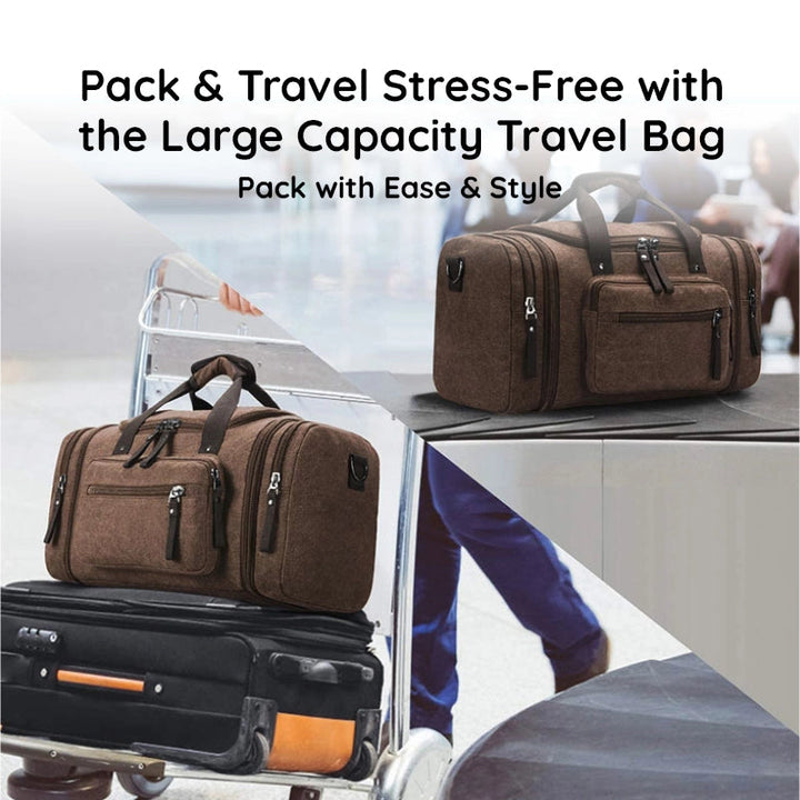 BowLift | Large Capacity Canvas Travel Bag