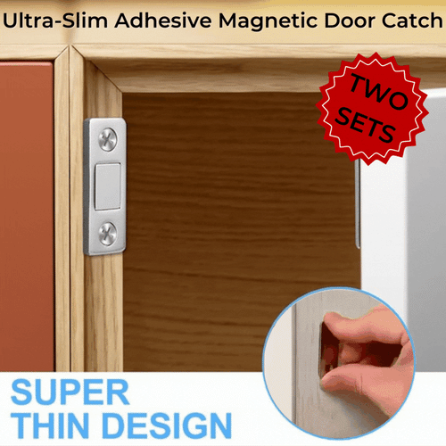 BowLift | Latchnshut – Ultra-Slim Magnetic Door Catch for Silent Closure
