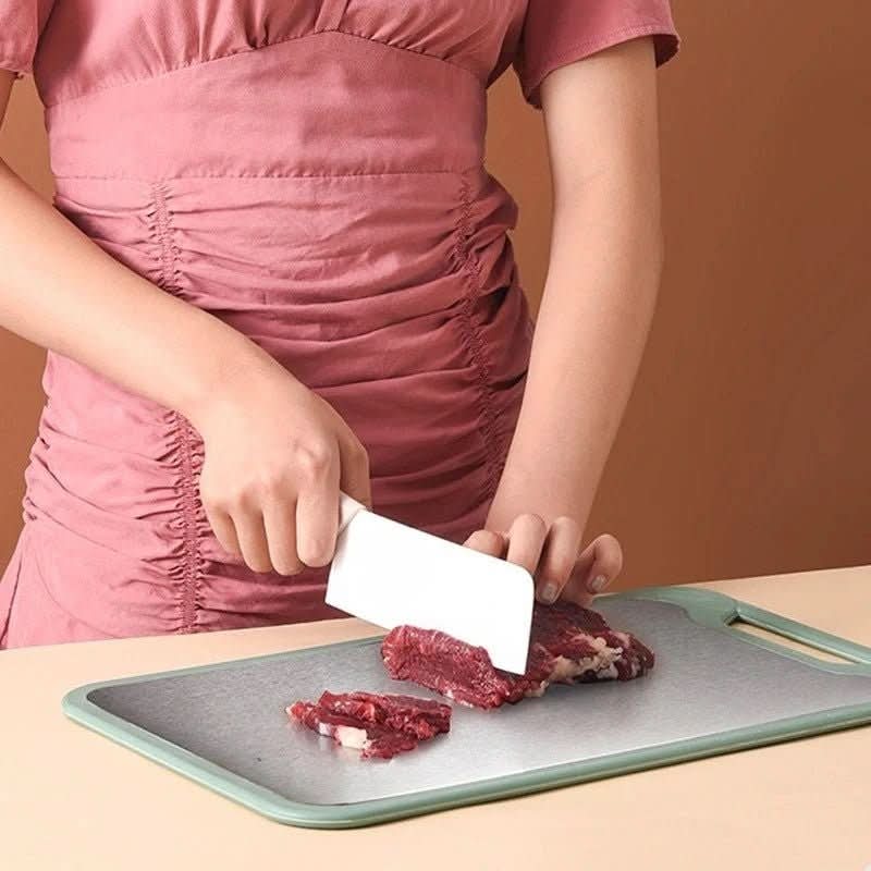 BowLift | Multifunctional cutting board made of stainless steel with non-stick surface