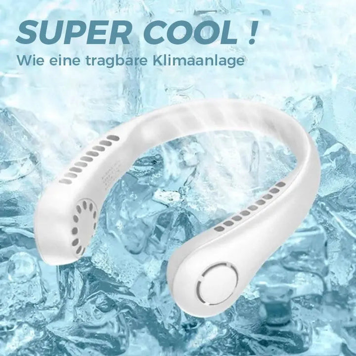 BowLift | Silent Neck Fan – Hands-free, safe & ideal for summer activities