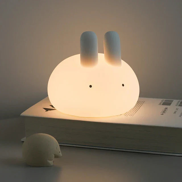 LED Night Light for Kids – Dimmable Night Lamp with -Design, USB Rechargeable, Touch Control | Bowlift