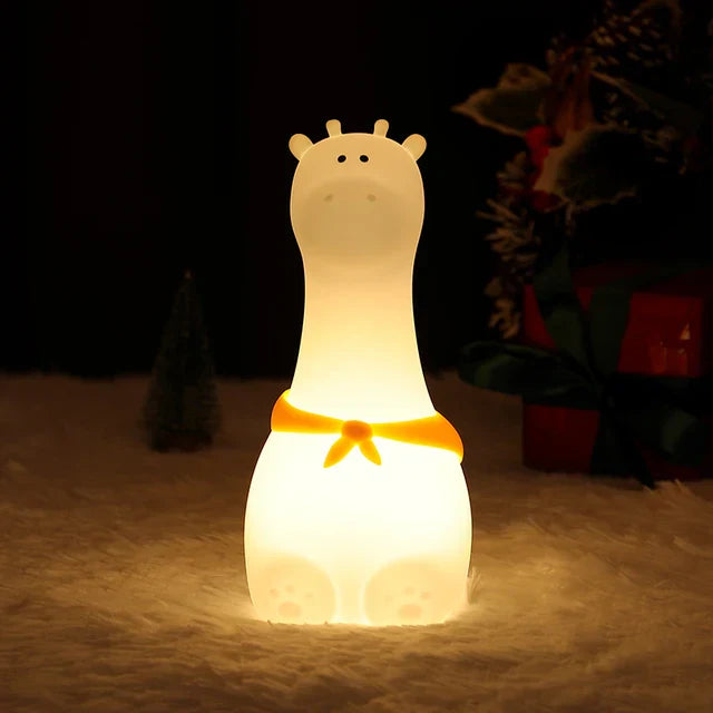 LED Night Light for Kids – Dimmable Night Lamp with -Design, USB Rechargeable, Touch Control | Bowlift