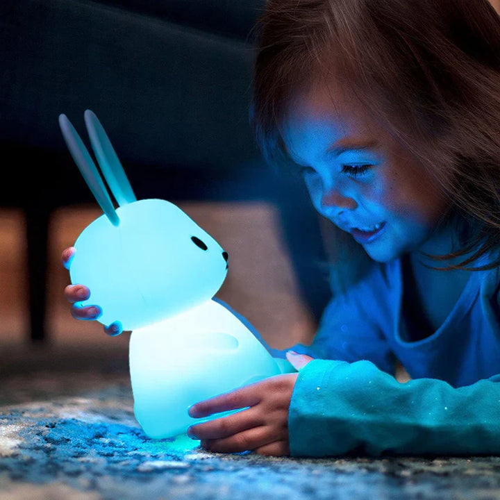 LED Night Light for Kids – Dimmable Night Lamp with -Design, USB Rechargeable, Touch Control | Bowlift