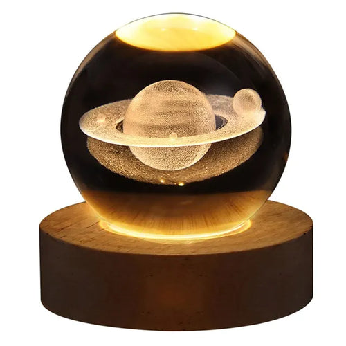 Solar-System Table Lamp – LED Light with Planet Design for Living Spaces | Bowlift