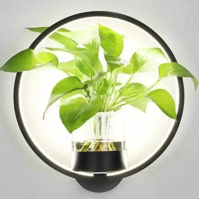 BowLift | Lumora Plant Wall Lamp - Stylish Lighting with Natural Greenery