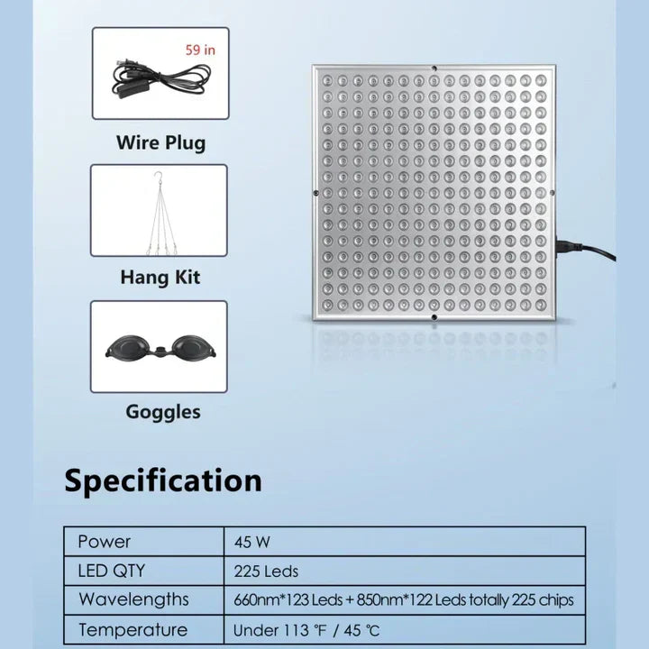 BowLift | Red light therapy panel