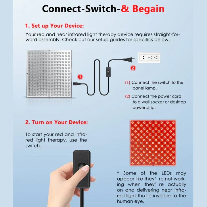 BowLift | Red light therapy panel