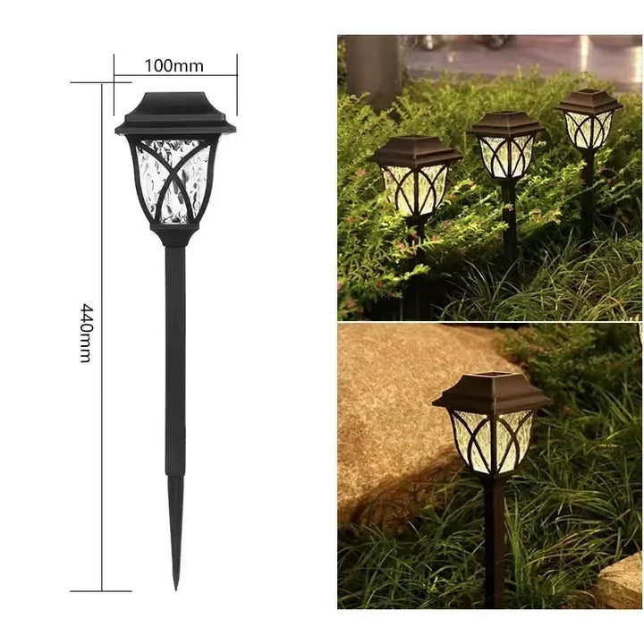 LED Solar Garden Lights – Decorative Solar-Powered Lawn Lights for Outdoor Pathways | Bowlift
