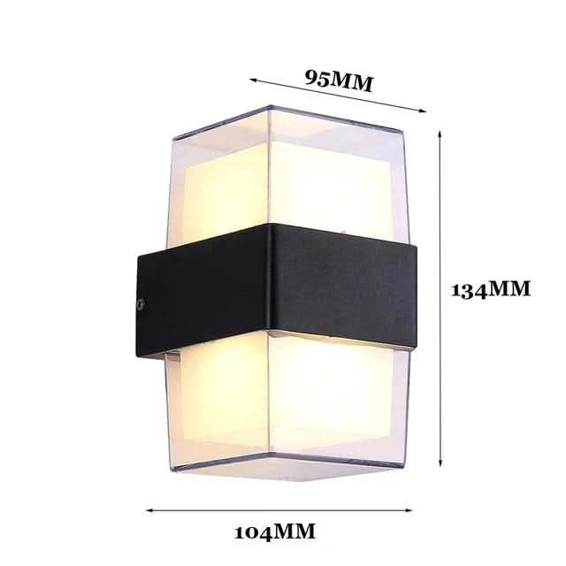 BowLift | AquaLuxe Waterproof Outdoor LED Wall Light