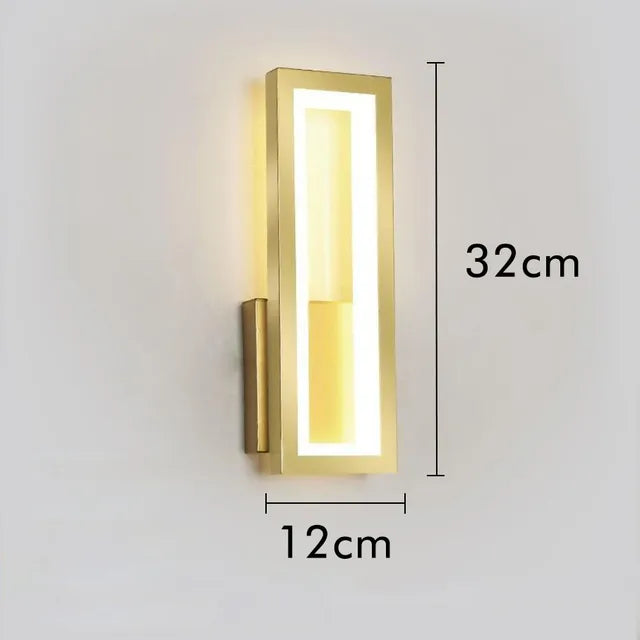 Modern LED Indoor Wall Light in Minimalist Design – Stylish Wall Lamp for Living Room & Hallway | Bowlift
