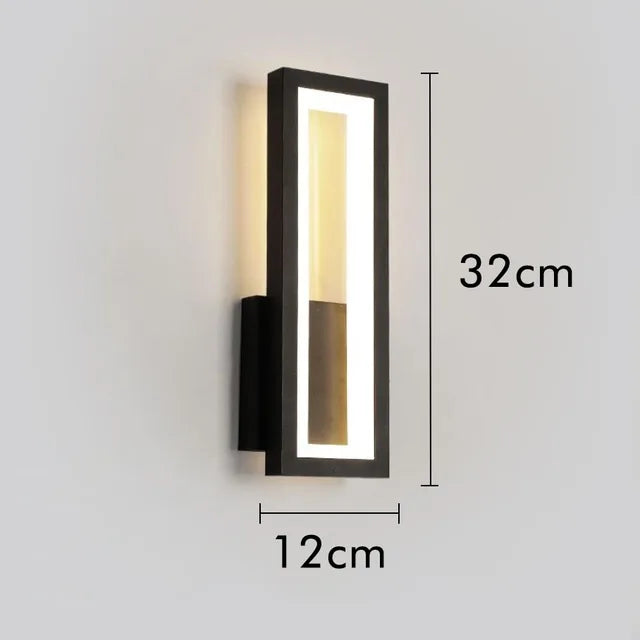 Modern LED Indoor Wall Light in Minimalist Design – Stylish Wall Lamp for Living Room & Hallway | Bowlift