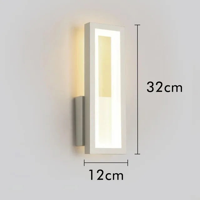 Modern LED Indoor Wall Light in Minimalist Design – Stylish Wall Lamp for Living Room & Hallway | Bowlift
