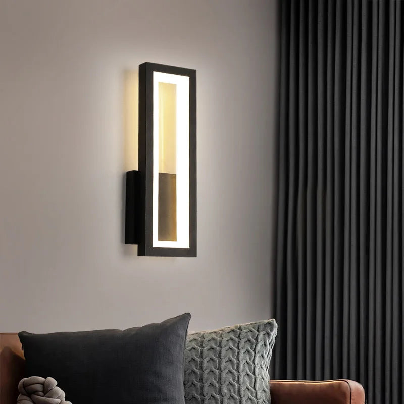 Modern LED Indoor Wall Light in Minimalist Design – Stylish Wall Lamp for Living Room & Hallway | Bowlift
