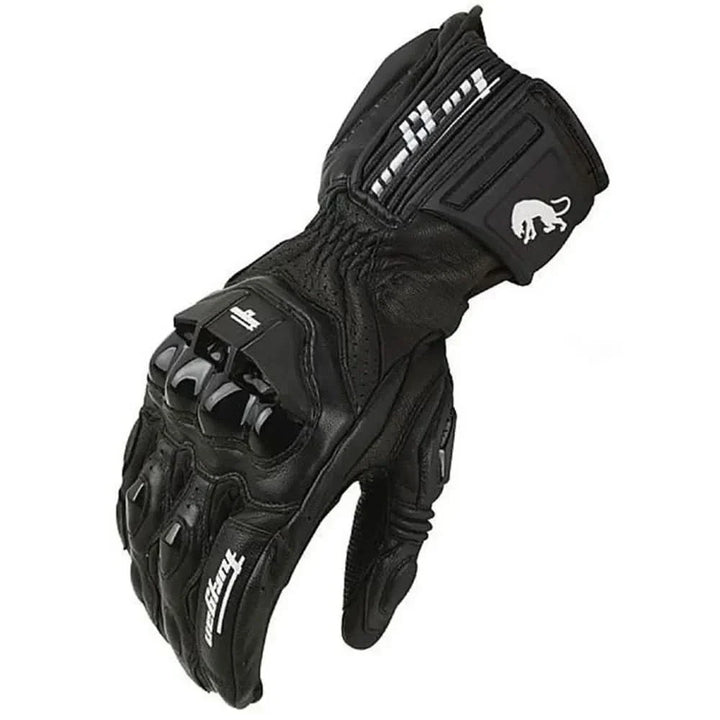 BowLift | Motorbike gloves made of leather with protective padding & breathable perforation