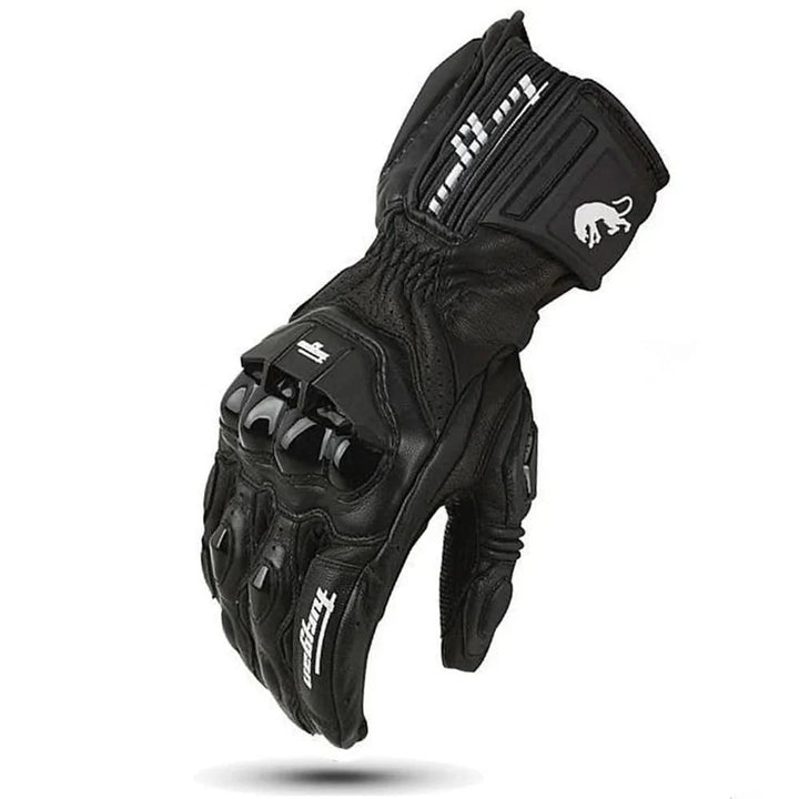 BowLift | Motorbike gloves made of leather with protective padding & breathable perforation